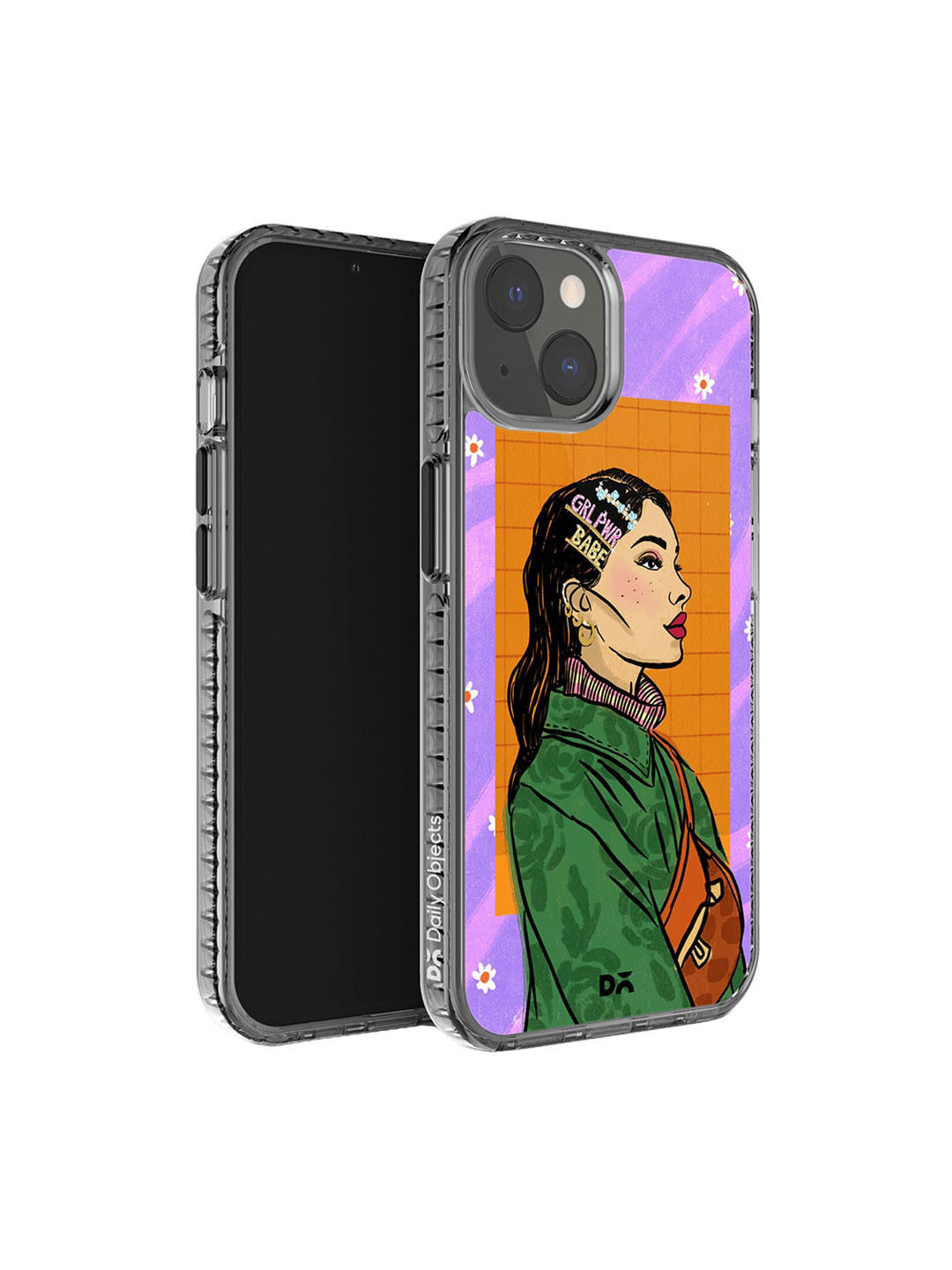 DailyObjects Girl Power Babe Printed iPhone 14 Super Slim Back Case