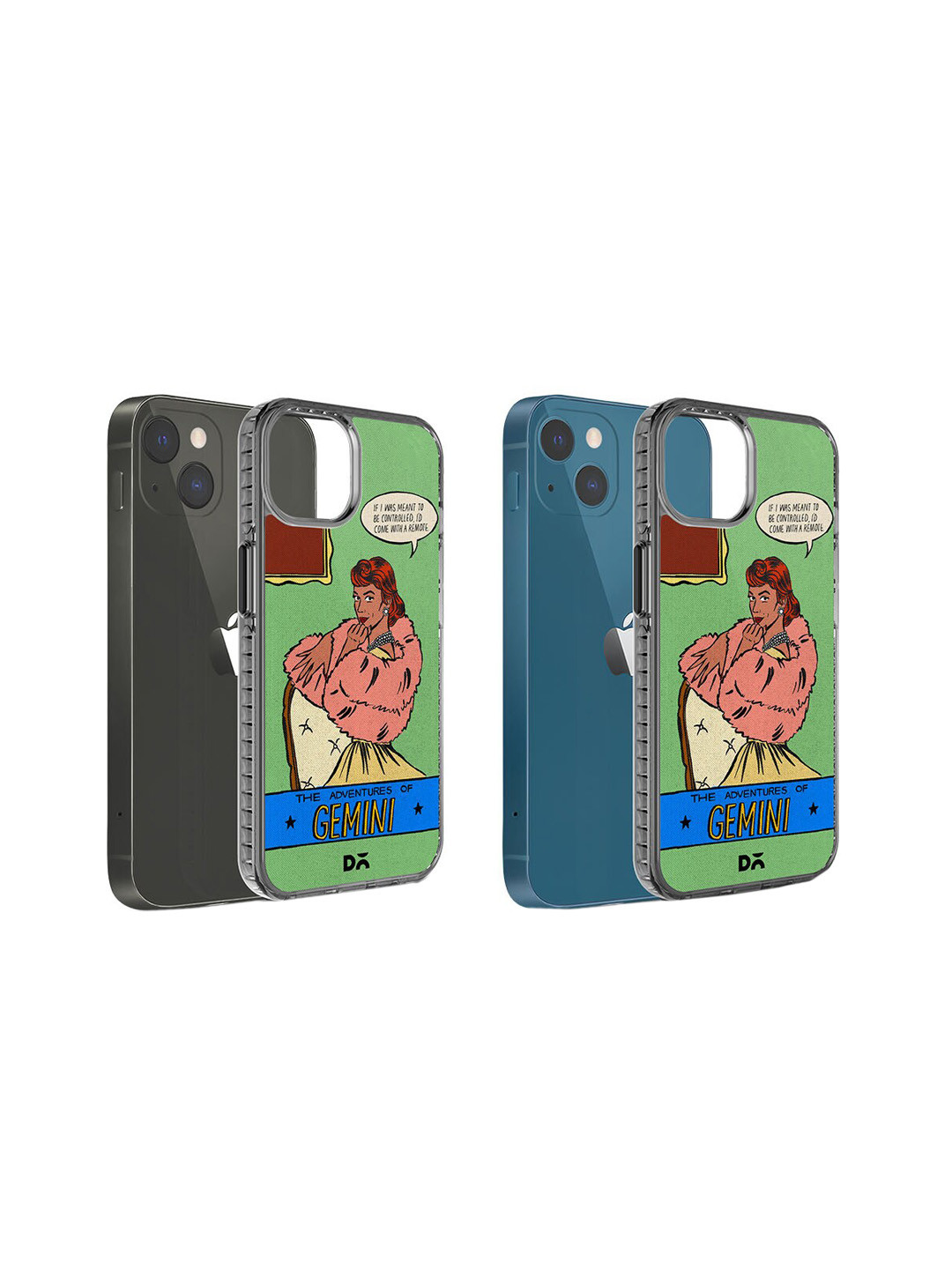 DailyObjects Gemini Stride Printed Impact Resistant iPhone 15 Super Slim Back Case