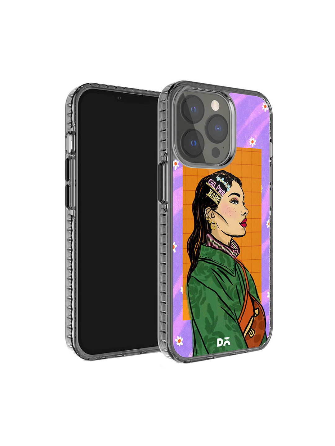 DailyObjects Girl Power Babe Stride 2.0 Printed iPhone 15 Pro Max Super Slim Back Case