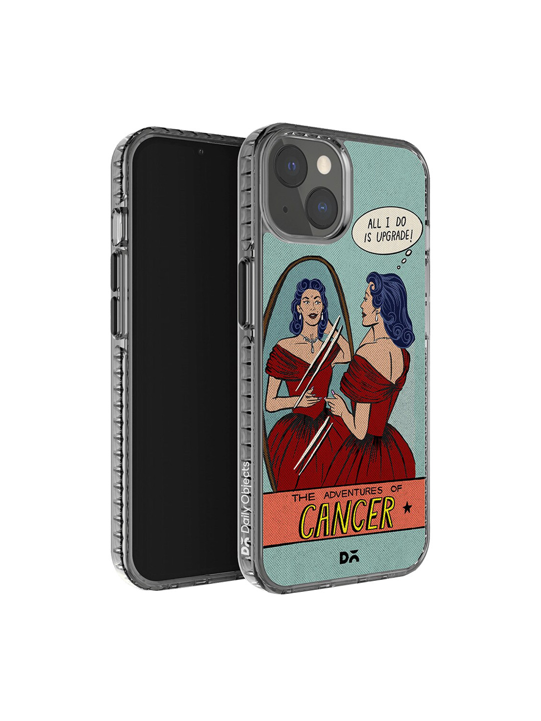DailyObjects Cancer Printed Stride 2.0 Case Cover iPhone 14 Super Slim Back Case