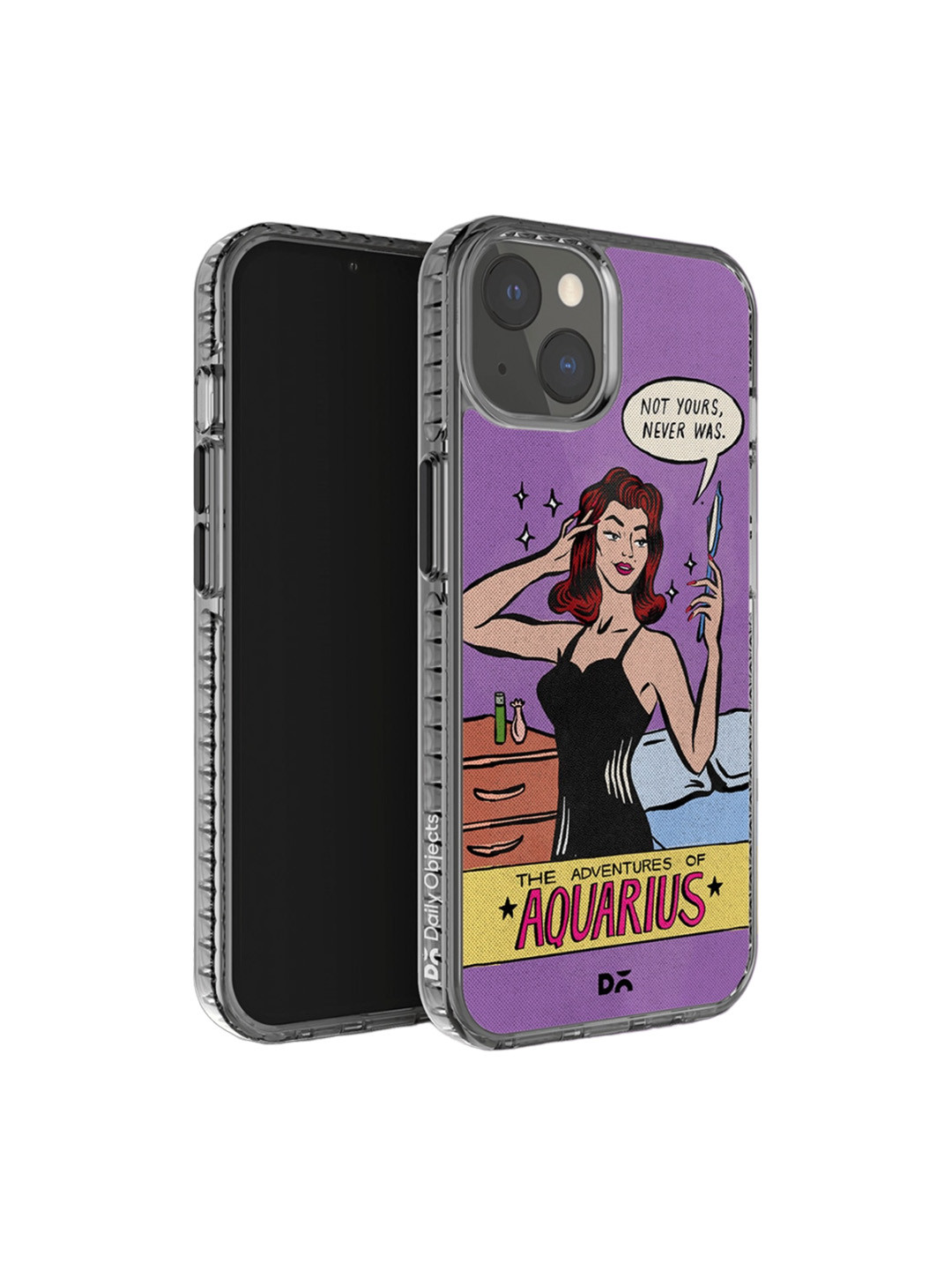 DailyObjects Aquarius Printed Stride 2.0 Case Cover iPhone 14 Plus Super Slim Back Case