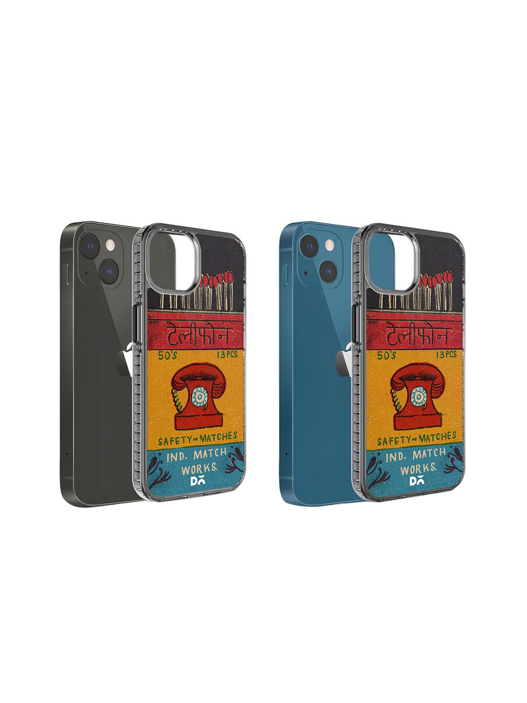 DailyObjects Telephone Matchbox Printed iPhone 15 Back Cover