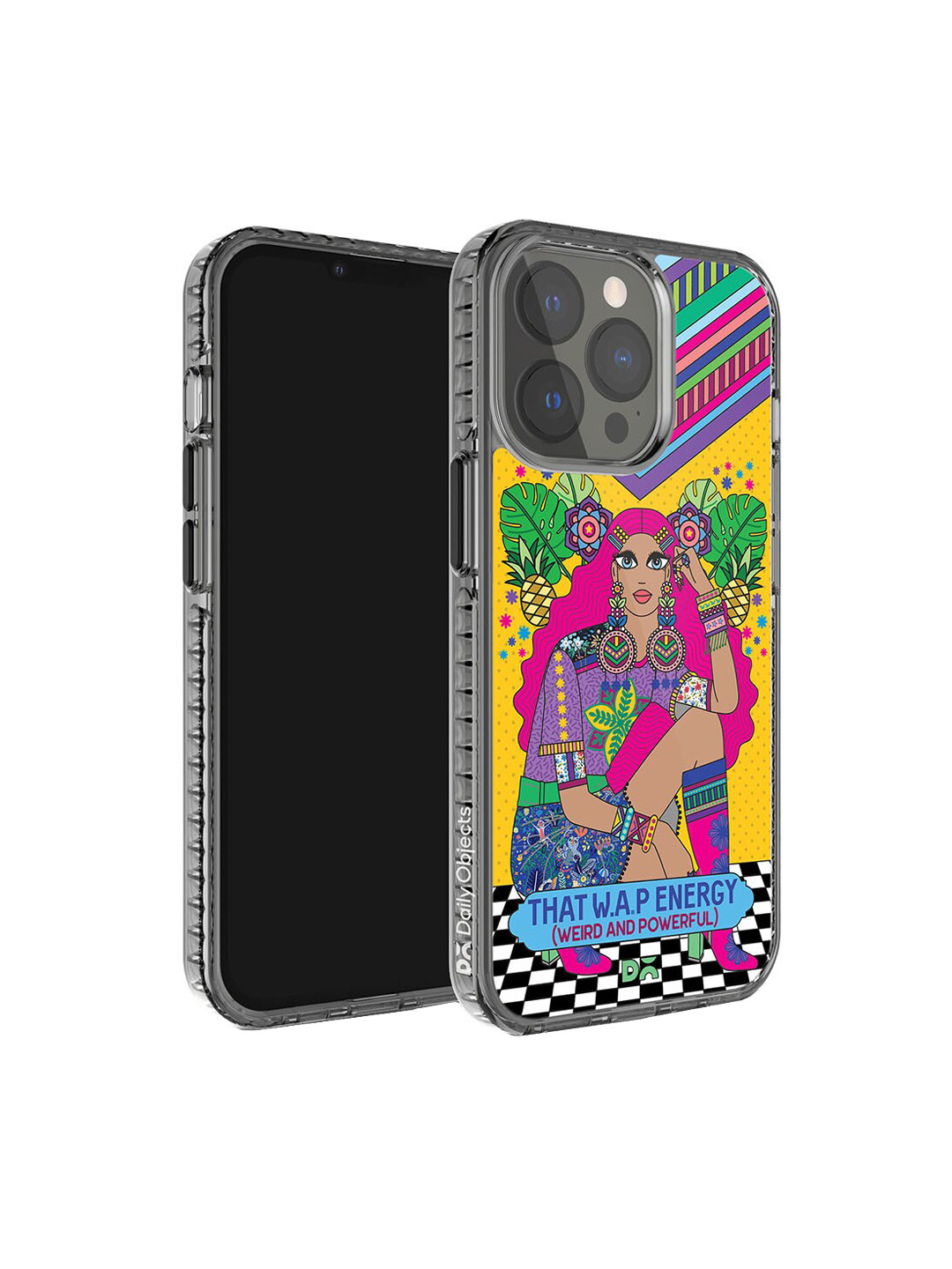 DailyObjects Stride 2.0 Weird & Powerful Printed iPhone 14 Pro Max Phone Case Cover
