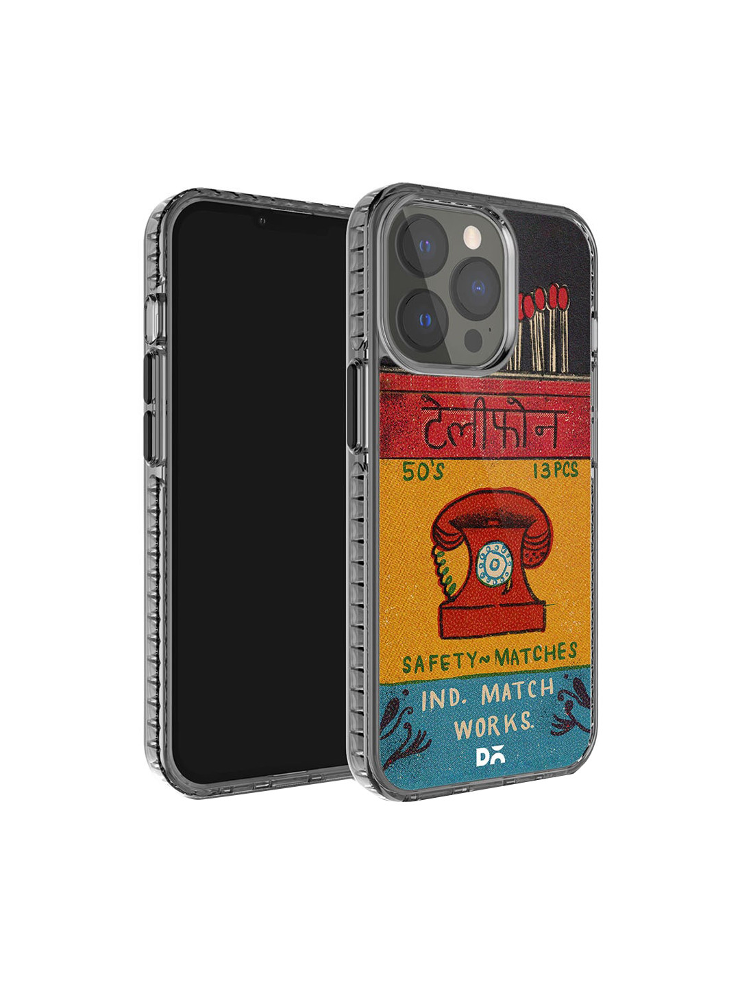 DailyObjects Telephone Matchbox Stride 2.0 iPhone 15 Pro Max Case Cover