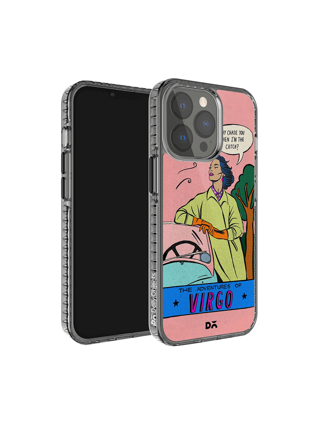 DailyObjects Graphic Printed Virgo Stride 2.0 iPhone 14 Pro Phone Case