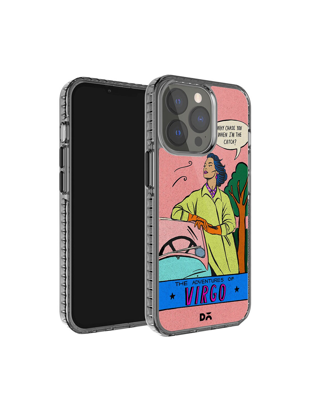 DailyObjects Stride 2.0 Virgo Printed iPhone 15 Pro Max Phone Case Cover