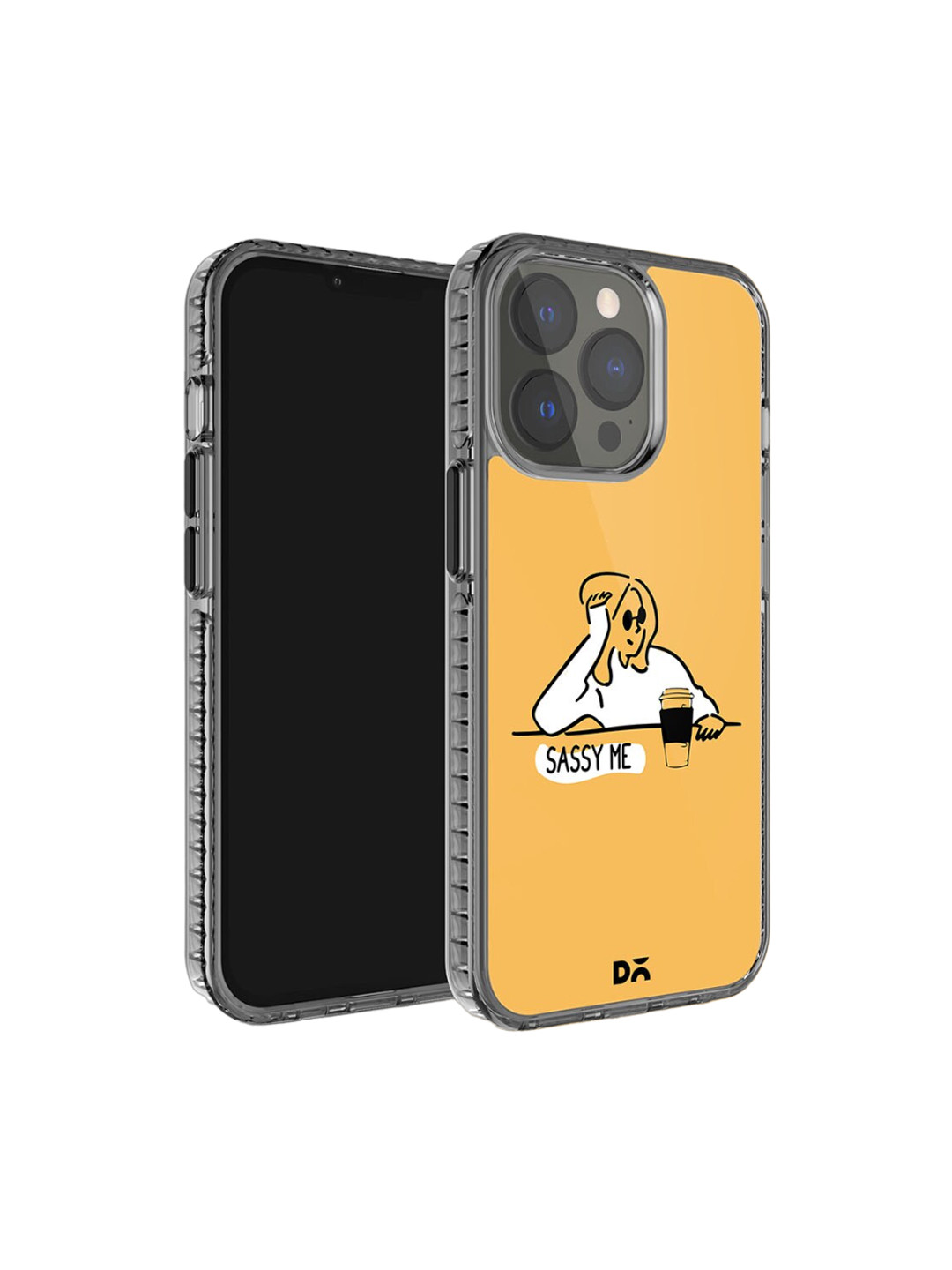 DailyObjects Sassy Me Printed Impact Resistant Stride 2.0 iPhone 15 Pro Case Cover