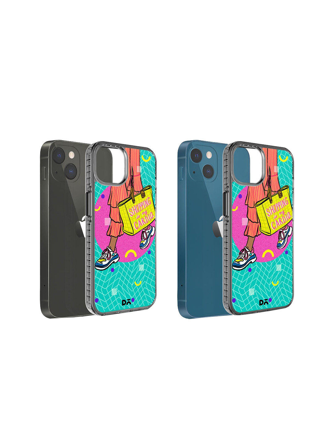 DailyObjects Shopping Cardio Printed Stride 2.0 Case Cover iPhone 15 Plus Mobile Cover