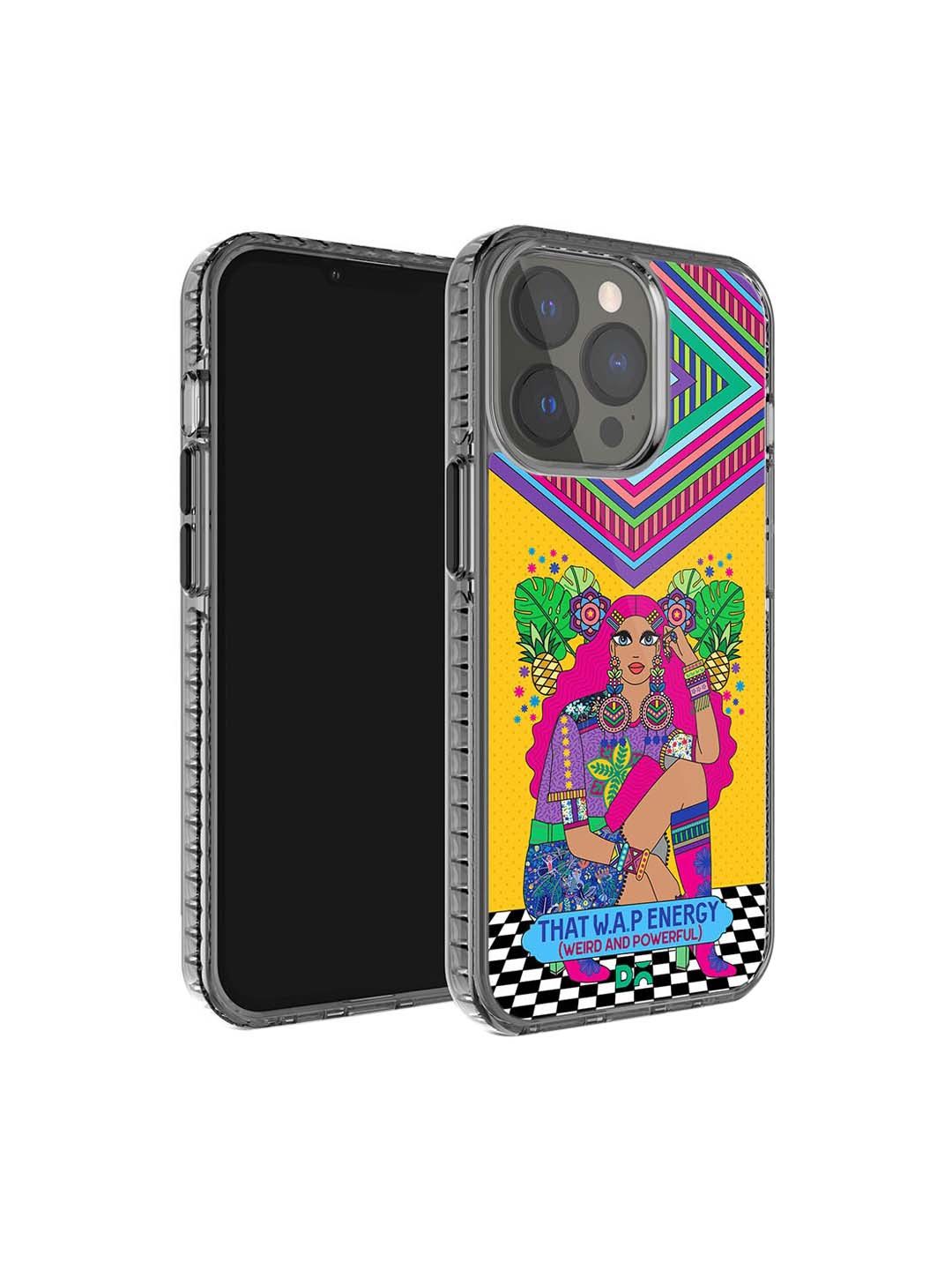 DailyObjects Weird & Powerful Stride Printed iphone 15 Phone Case Cover