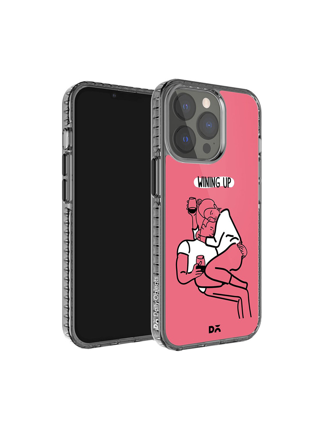 DailyObjects Wining Up Printed Stride 2.0 iPhone 14 Pro Max Phone Case
