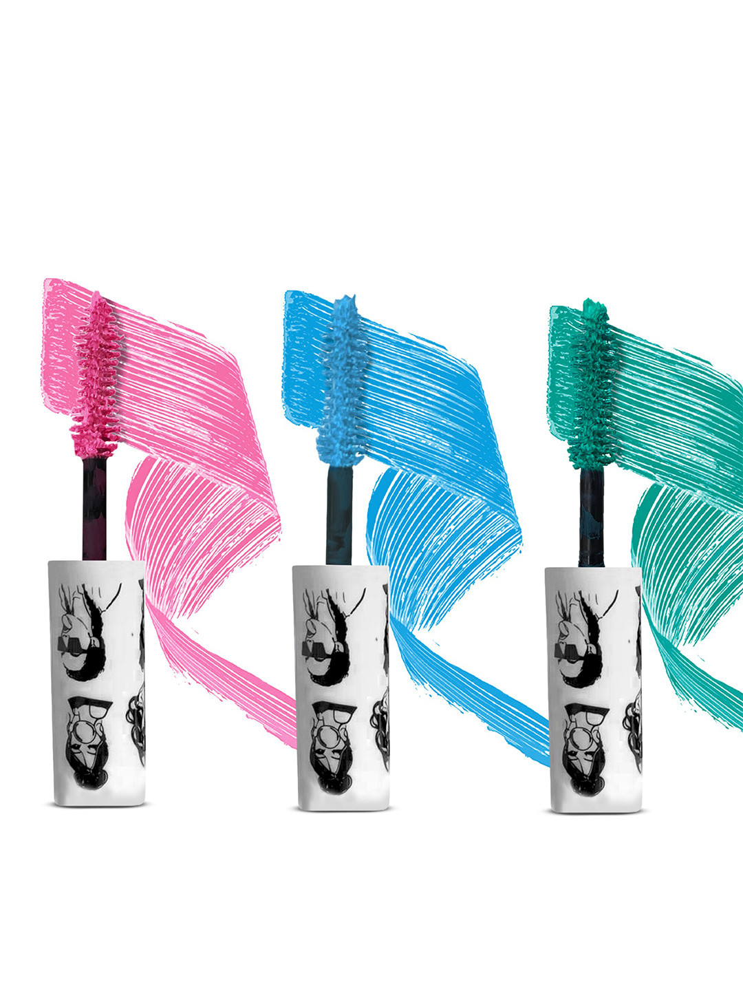 Elitty Set Of 3 Colour Burst Lash Mascara 5ml Each - BBG - Its Giving - Queen Energy