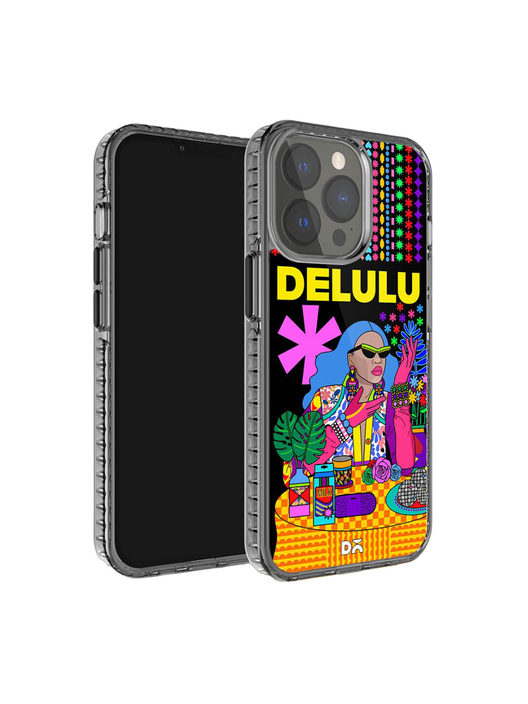 DailyObjects Delulu Stride Impact Resistant iPhone 14 Pro Max  Phone Case Cover