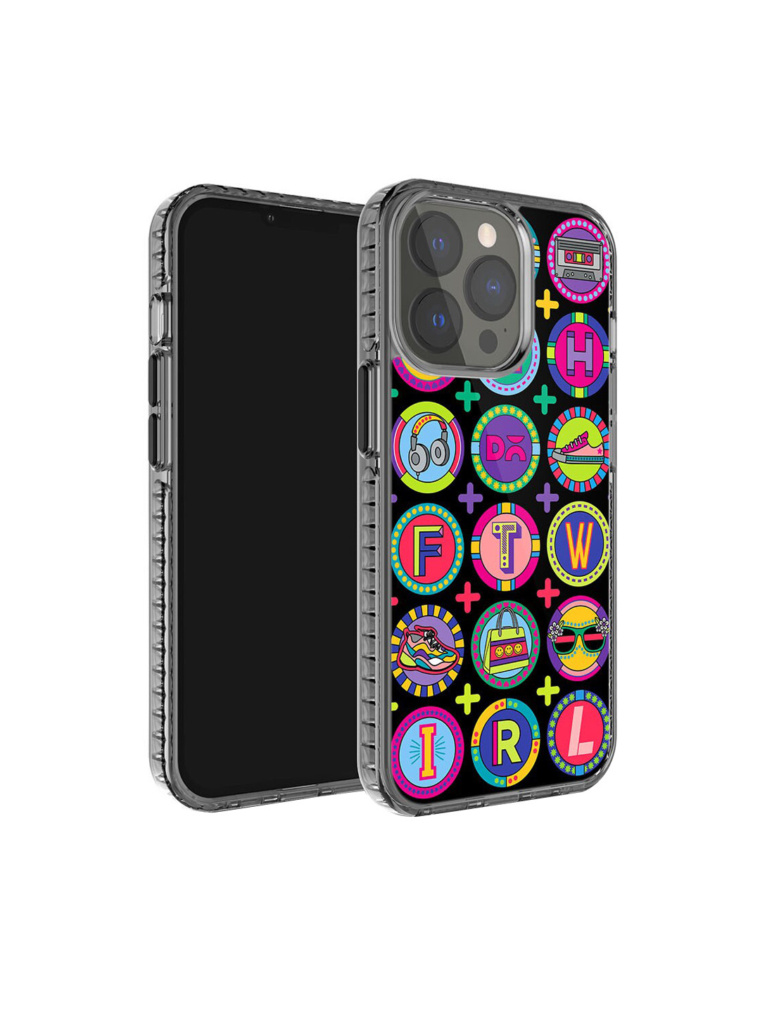 DailyObjects Millennial Lingo Printed Stride iPhone 15 Pro Back Case