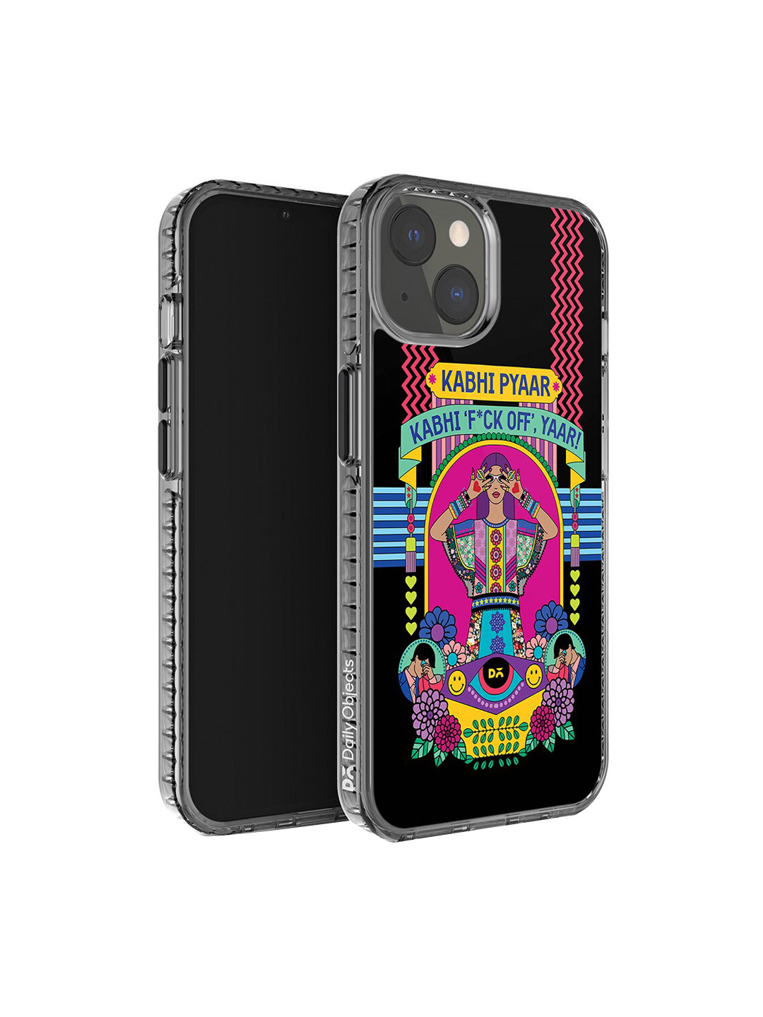 DailyObjects Nasty Pyaar Stride 2.0 Printed iPhone 13 Mini Case Cover