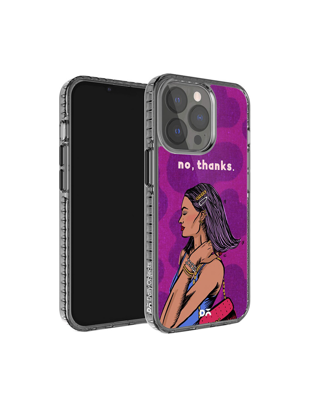 DailyObjects Printed Thanks Stride iPhone 14 Pro Max Mobile Cover