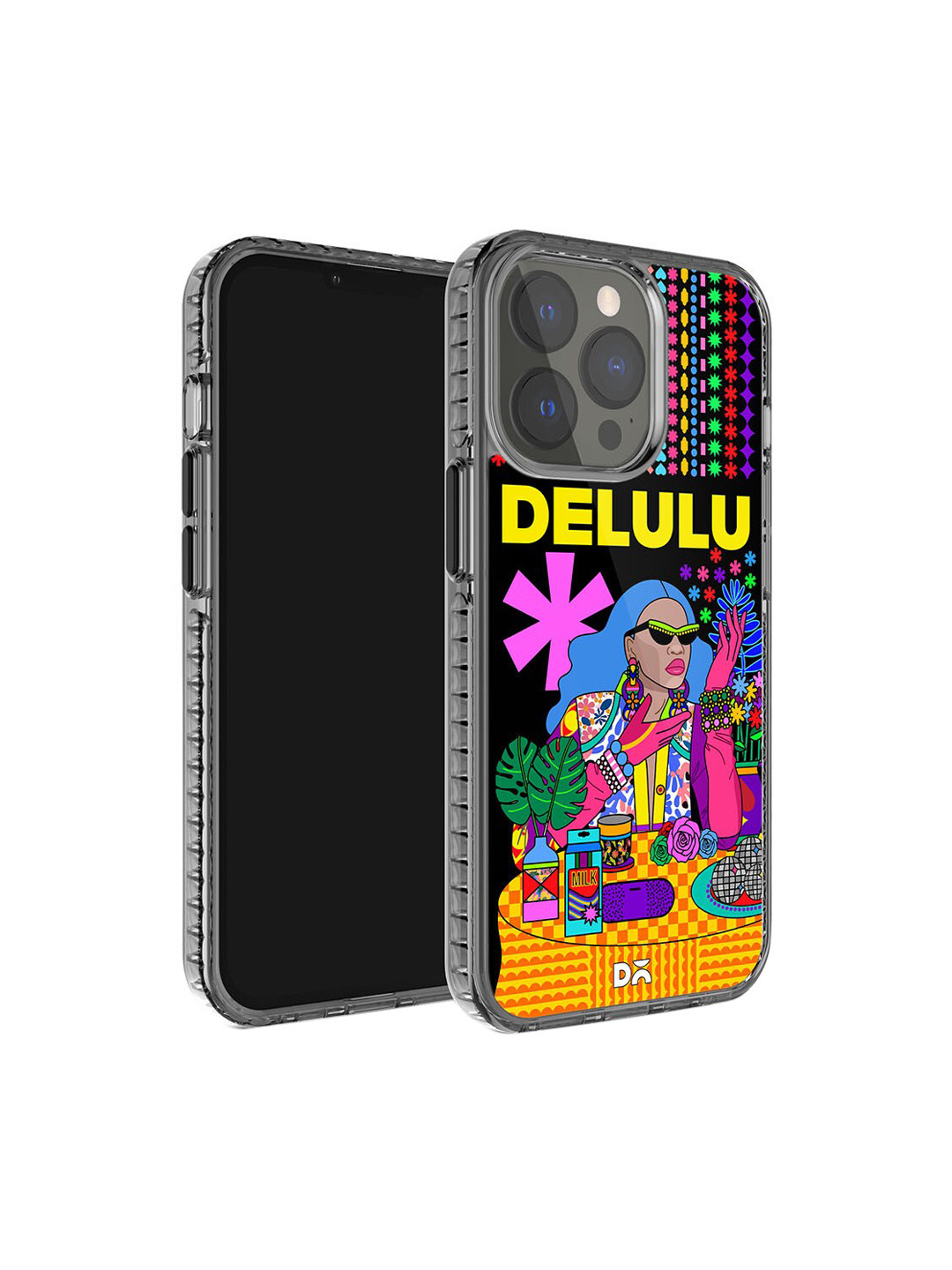 DailyObjects Delulu Stride 2.0 iPhone 13 Pro Back Case Cover