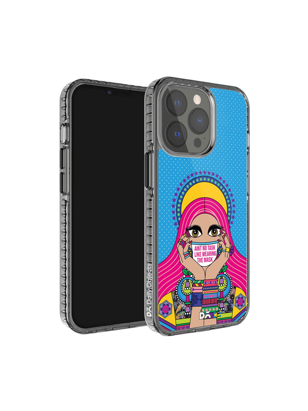 DailyObjects Mask-Up Millennial Stride 2.0 iPhone 13 Pro Max Case Cover