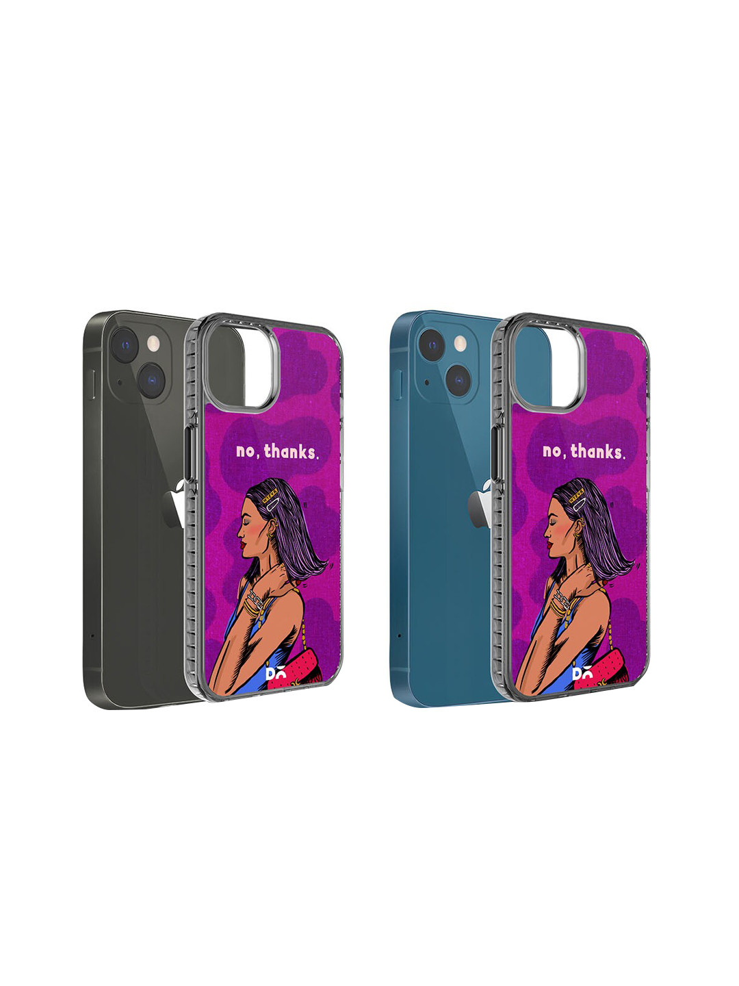 DailyObjects No Thanks Stride iPhone 15 Plus Phone Case Cover
