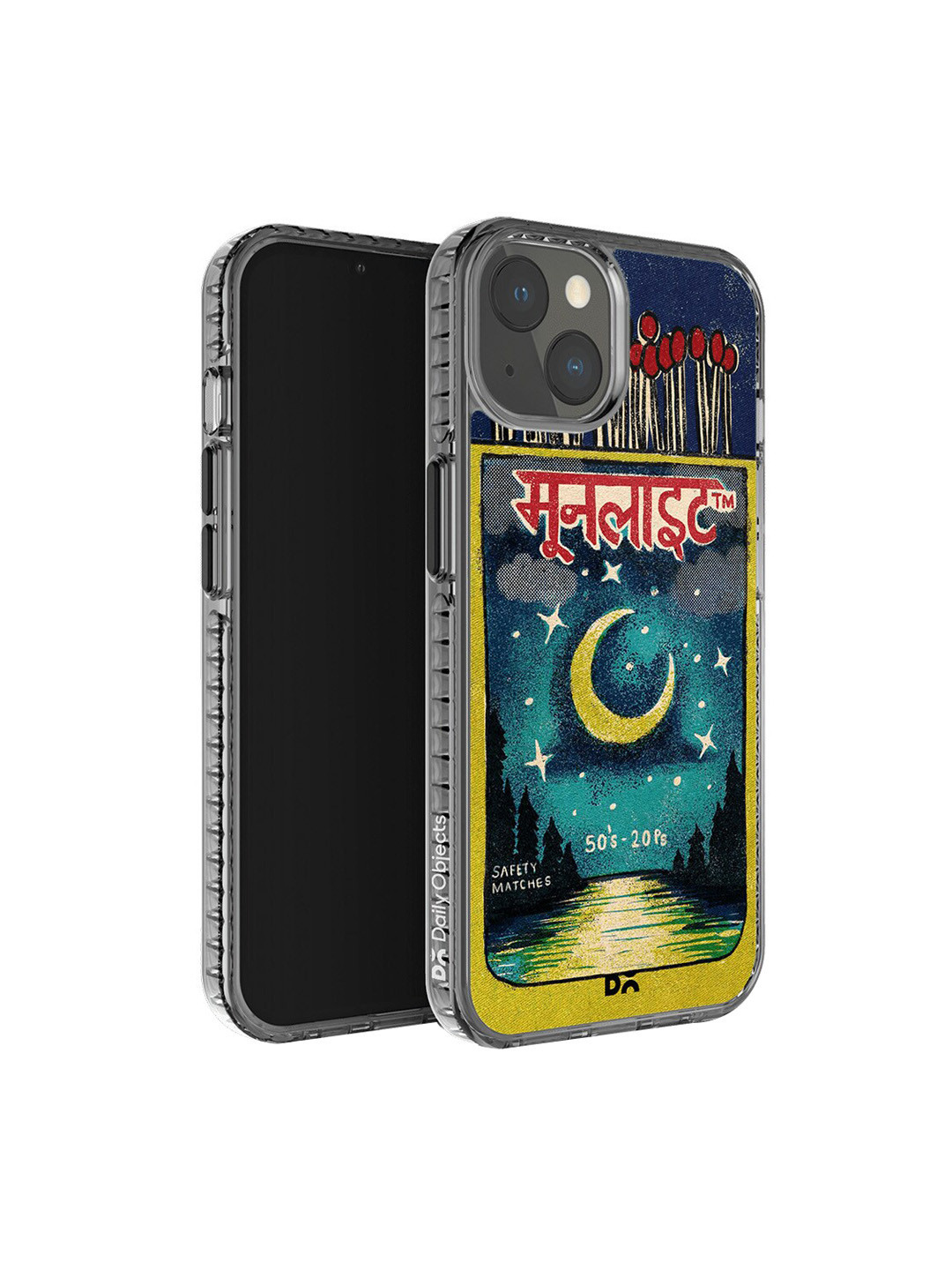 DailyObjects Moonlight Matchbox Printed Stride iPhone 14 Phone Back Case