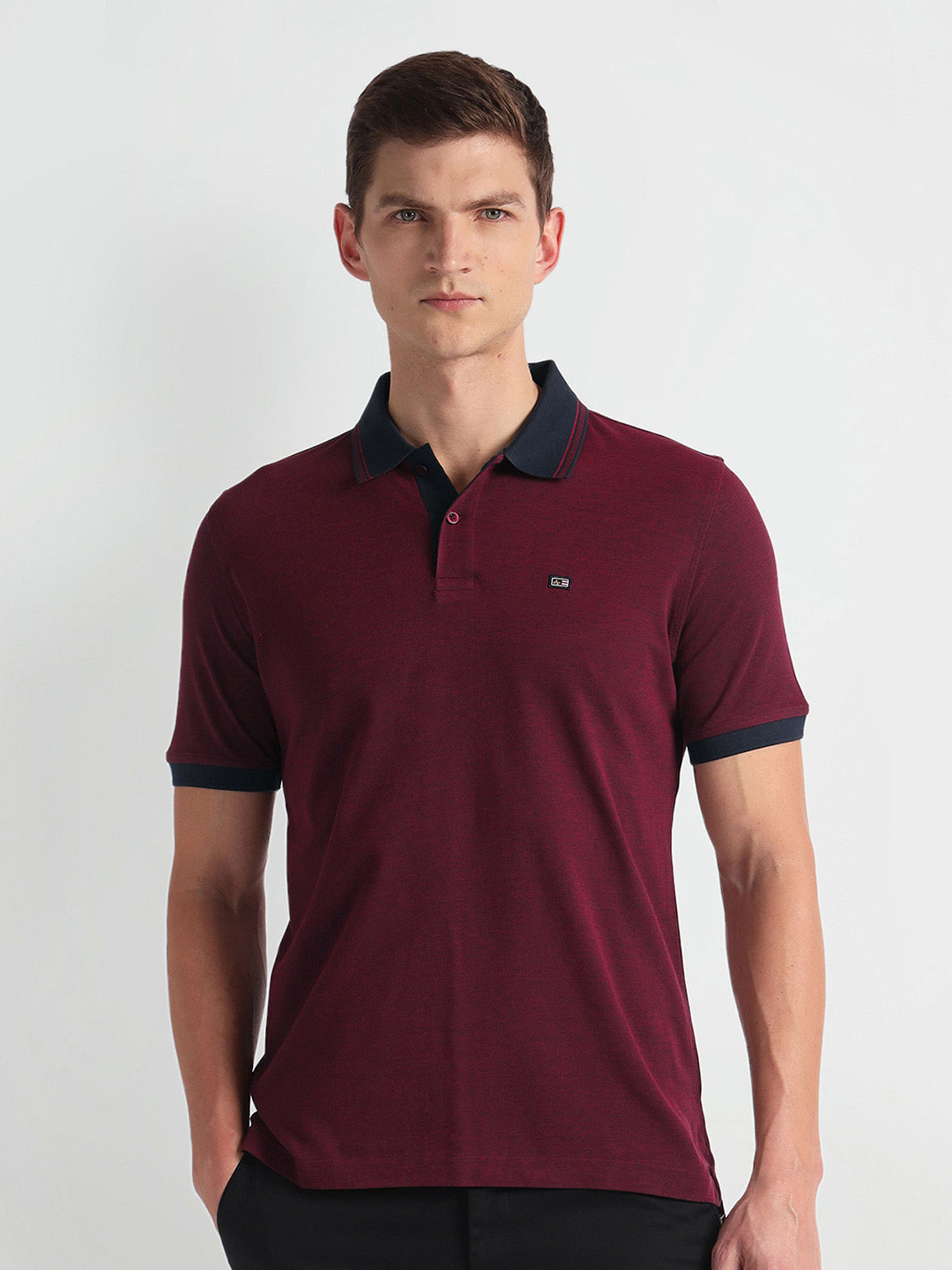 Arrow Sport Polo Collar Short Sleeves T-shirt