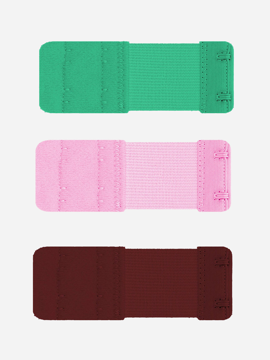 AROUSY Set Of 3 Adjustable Bra Extenders With Extra Elastic