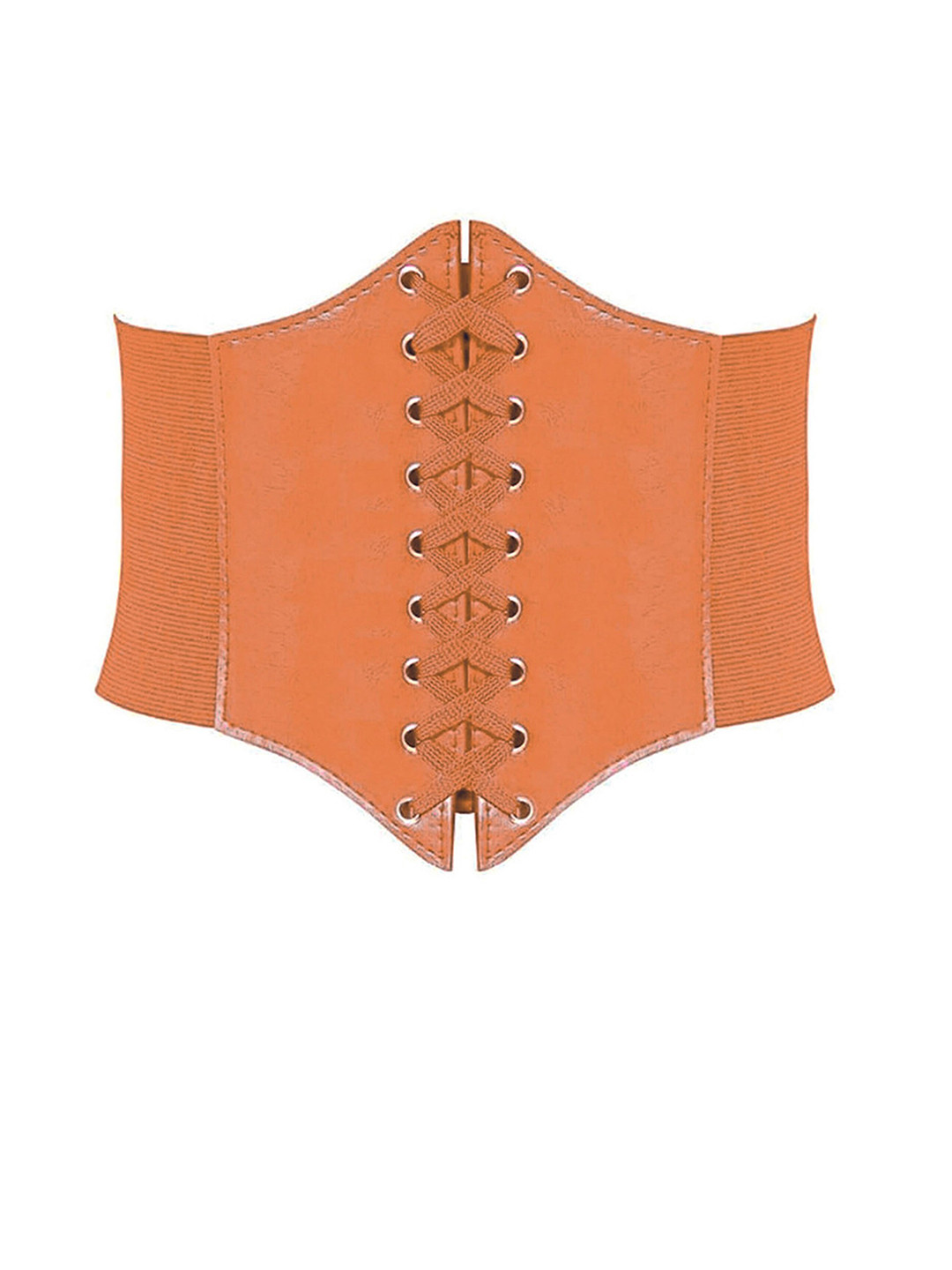 REDHORNS Women Lace-up Corset Designed Wide Belt