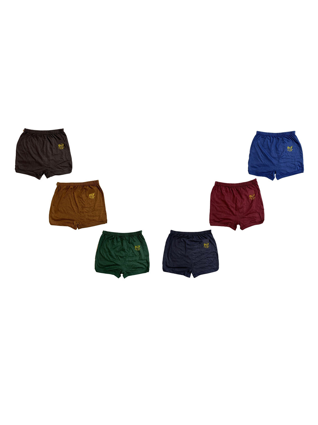 CoolTees4U Kids Pack Of 6 Cotton Boxer Style Briefs
