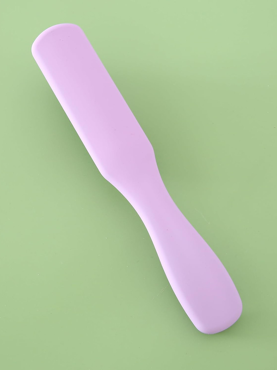 Yellow Chimes Flat Hair Brush with Strong & Flexible Bristles - Purple