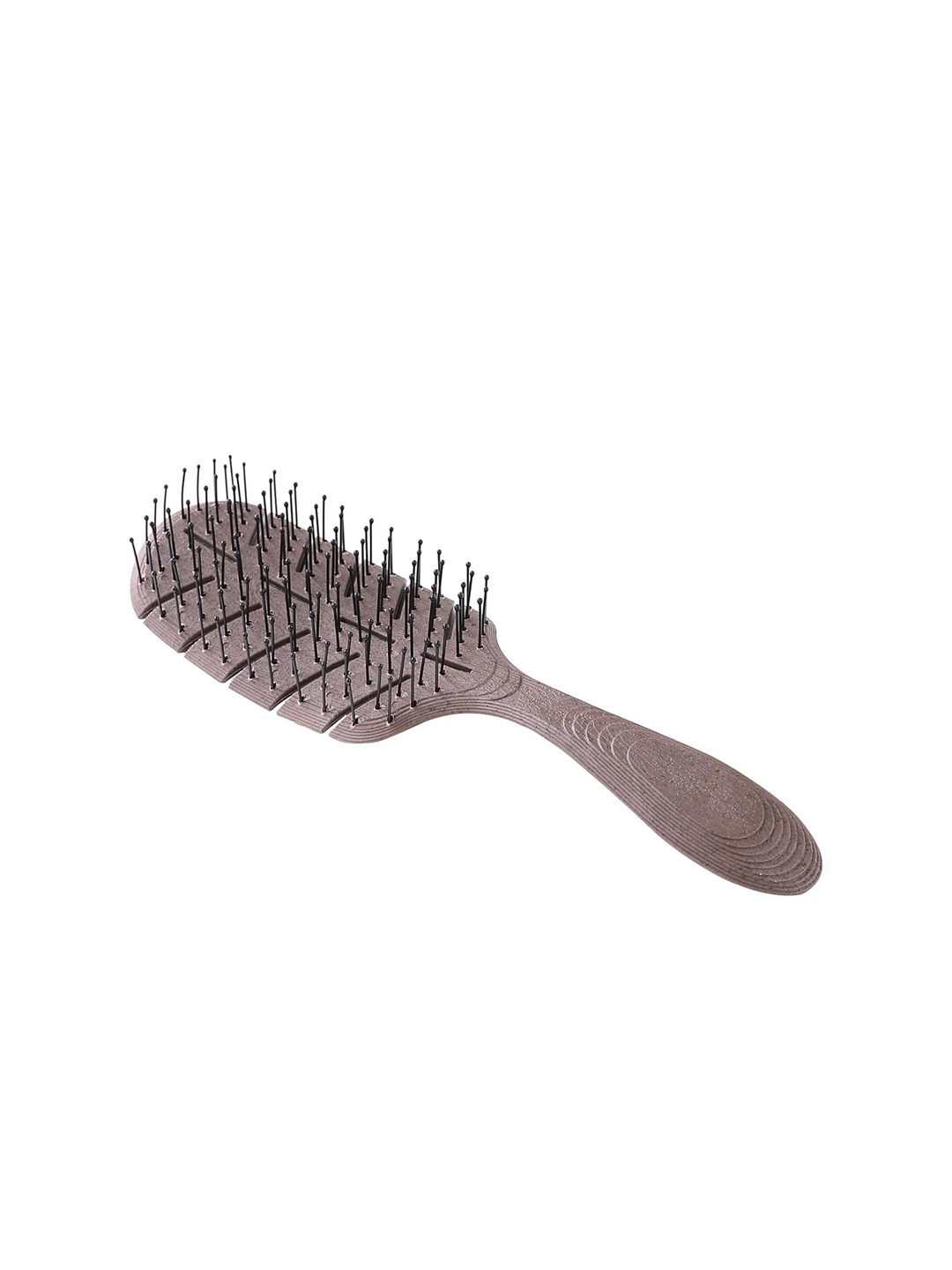 Yellow Chimes Eco-Friendly Hair Brush with Coffee Aroma - Brown