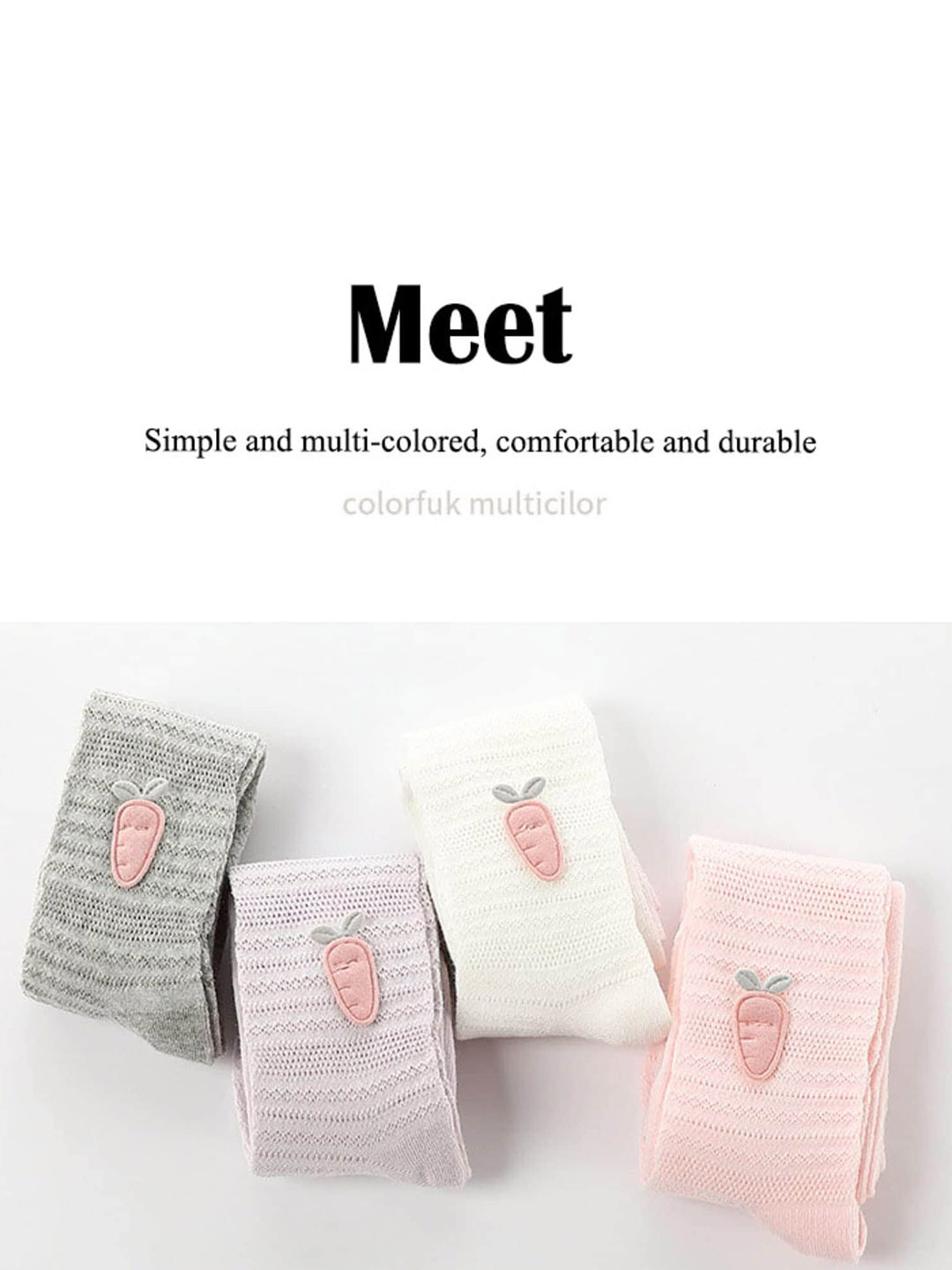 SYGA Girls Textured Anti Slip Knee Thermal Bottoms