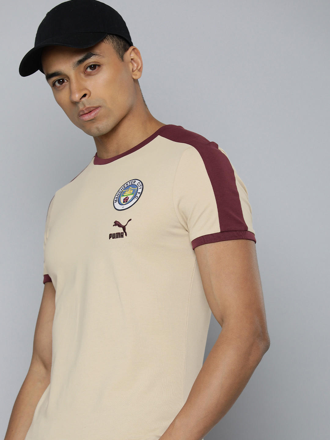 Puma Manchester City Heritage T7 Football T-shirt