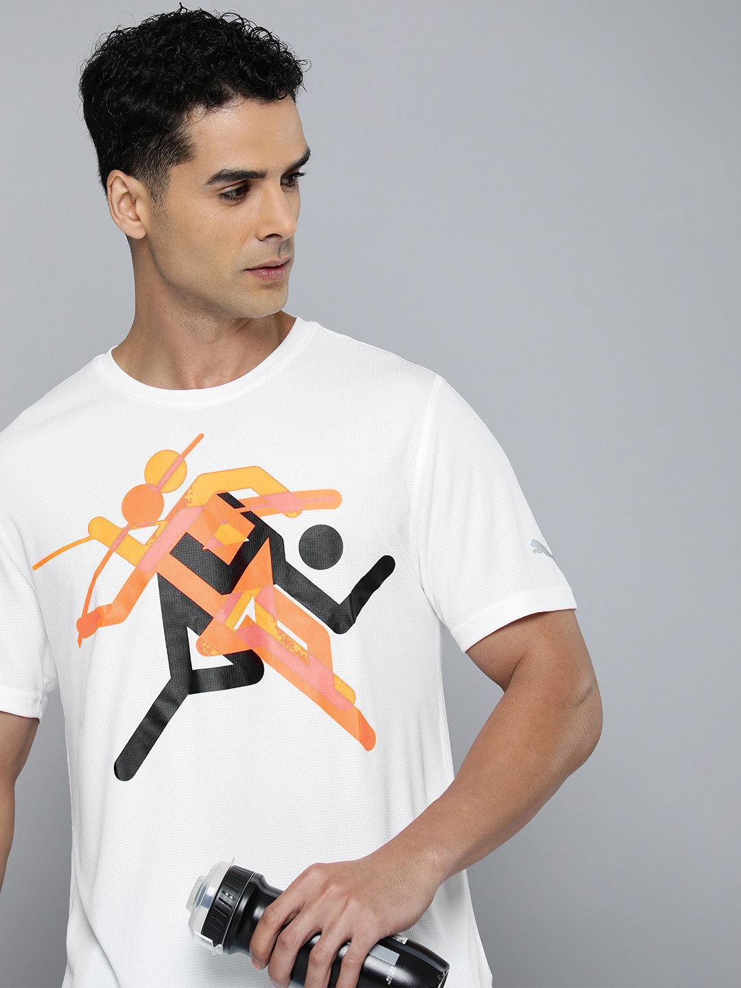 Puma Printed dryCELL Faster Icons RunningT-shirt