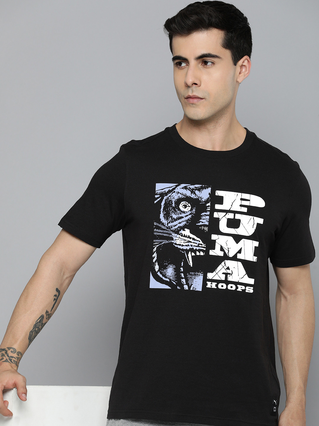 Buy Puma Pure Cotton The Hooper Basketball T Shirt Tshirts for