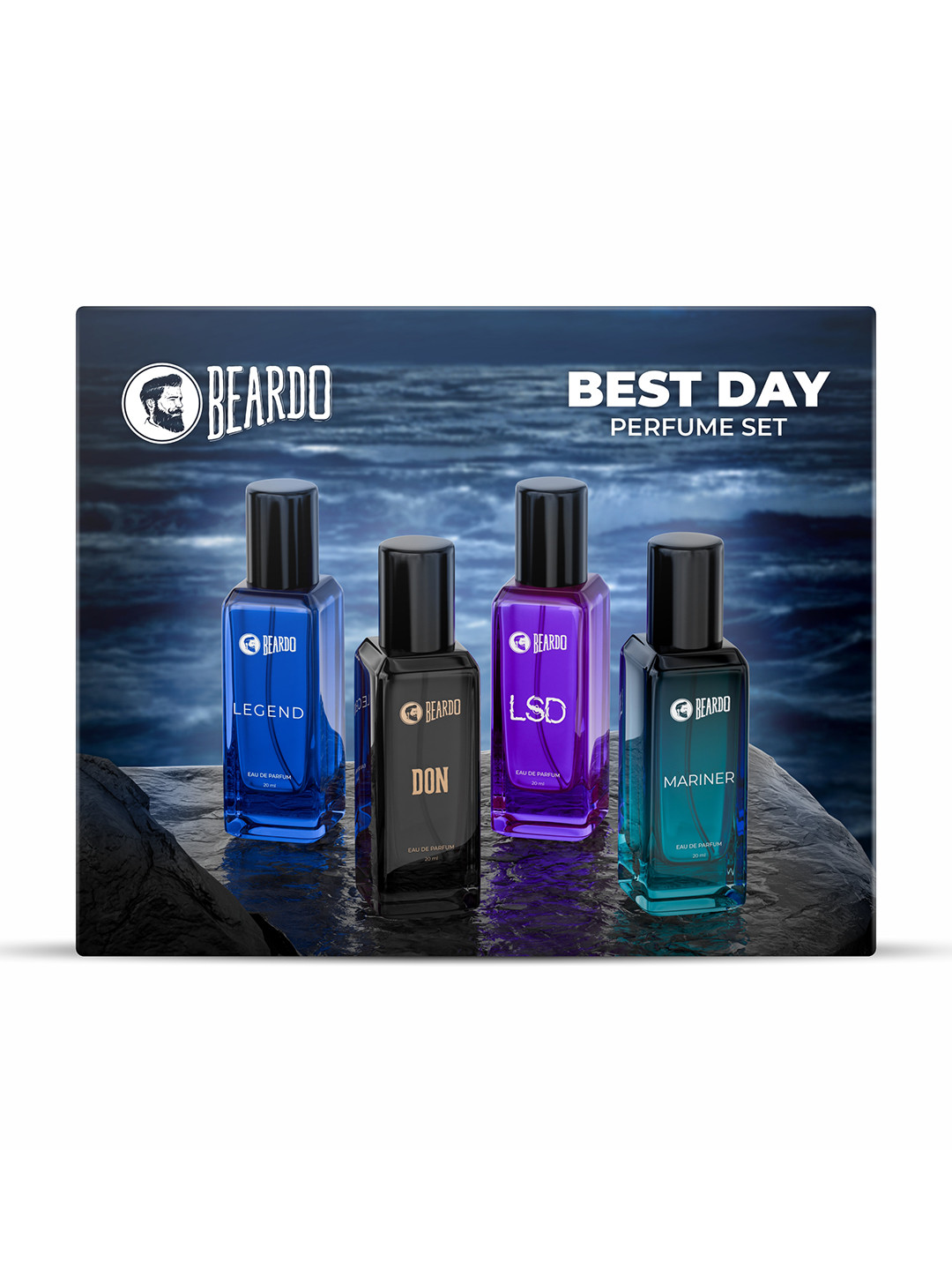 BEARDO Men Assorted Perfume Gift Set - 20ml each