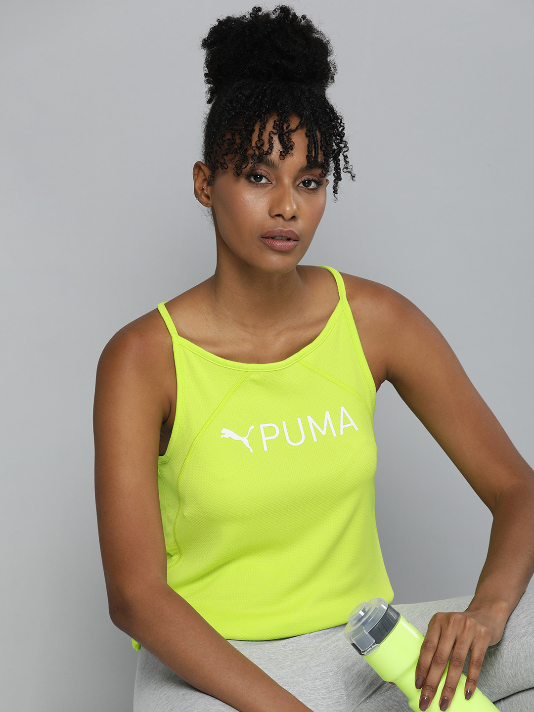 Puma Ultrabreathe DryCell Moisture Management Brand Logo Printed Training Tank Top