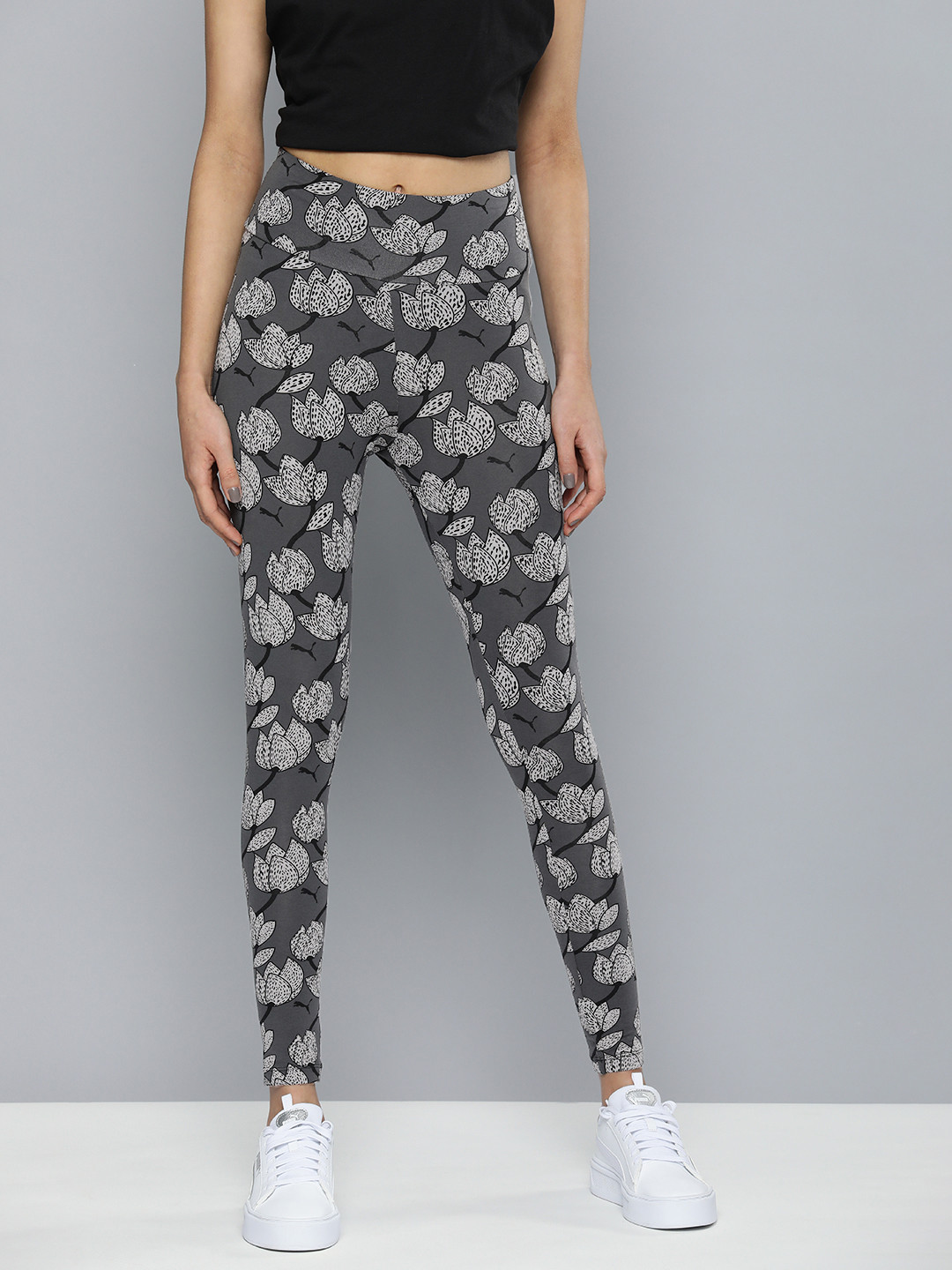 Puma Women Blossom All-Over Print Tights