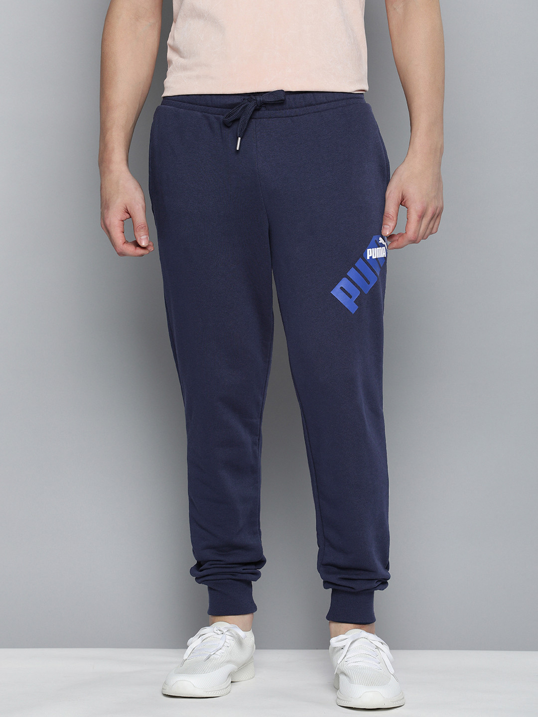 Puma Men Brand Logo Regular Fit Joggers