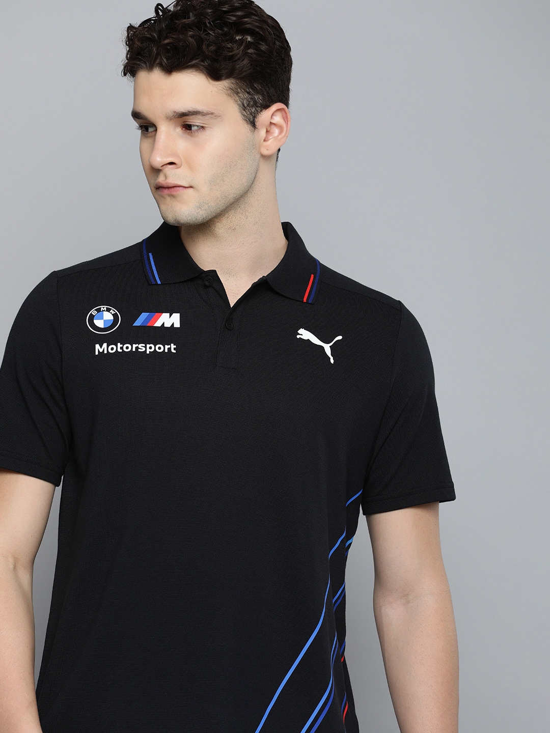 Buy PUMA Motorsport Men BMW Team Polo Collar T shirt Tshirts for Men 27160772 Myntra