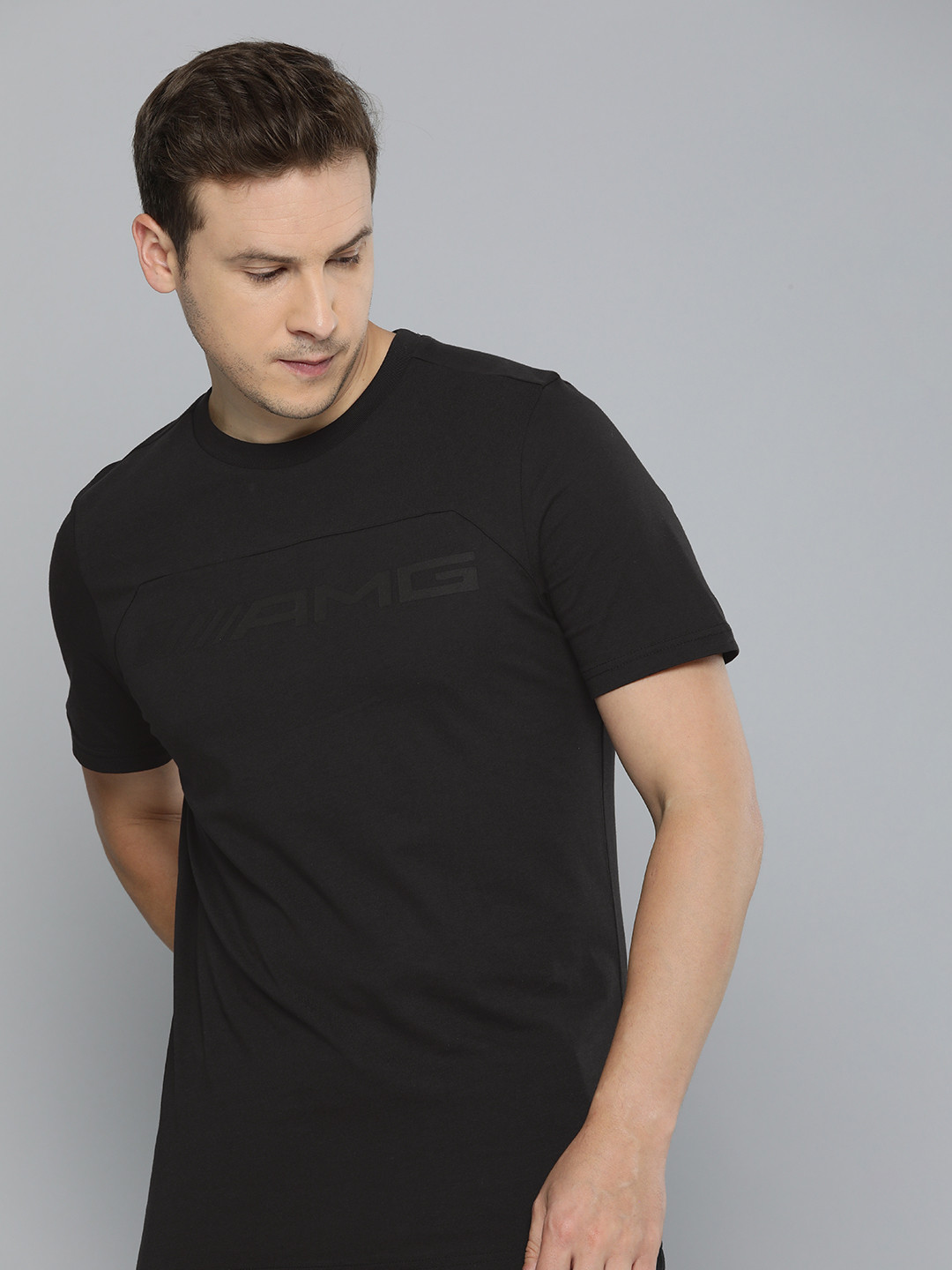 PUMA Motorsport Men Mercedes AMG Petronas Pure Cotton T-shirt
