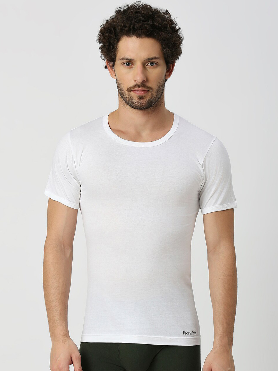 FRENCHIE Pack Of 3 Cotton Innerwear Vests FR-MI-VS-OXYRS-2X5-110-