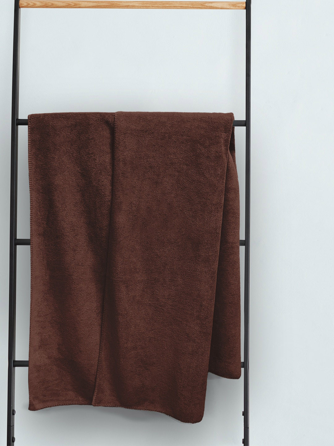 Aura Coffee Brown 450 GSM Large Bath Towels