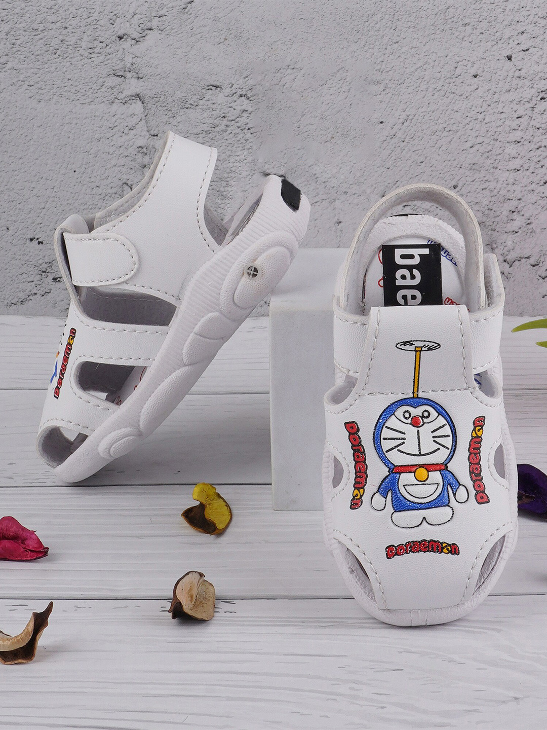 BAESD Kids Doraemon Printed Fisherman Sandals