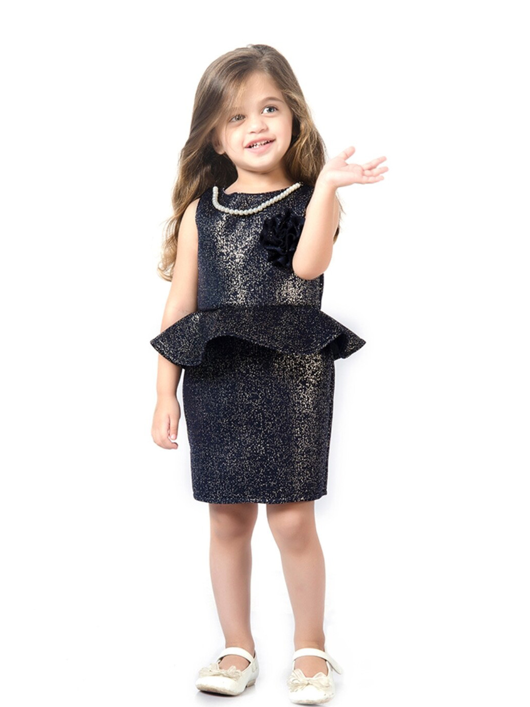 BAESD Self Design Scuba Peplum Dress