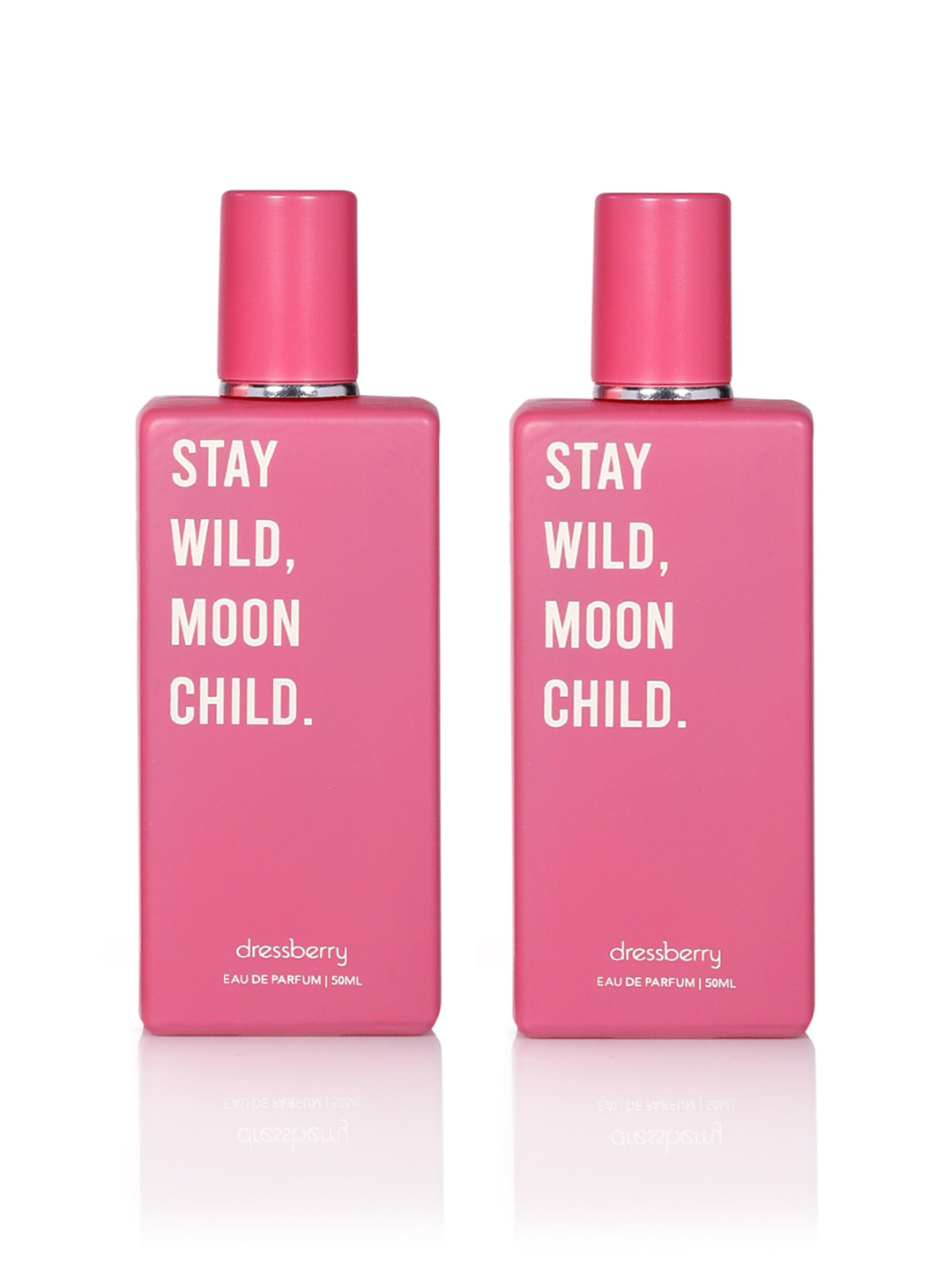 DressBerry Women Set Of 2 Stay Wild, Moon Child Long Lasting Eau De Parfum - 50ml Each