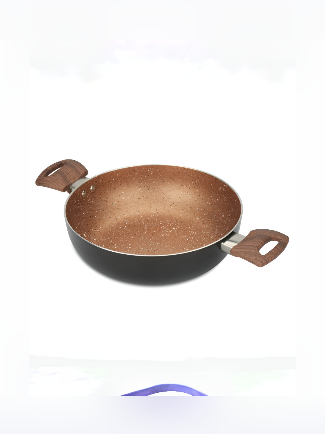 The Better Home Gold-Toned Dishwasher Safe Kadai