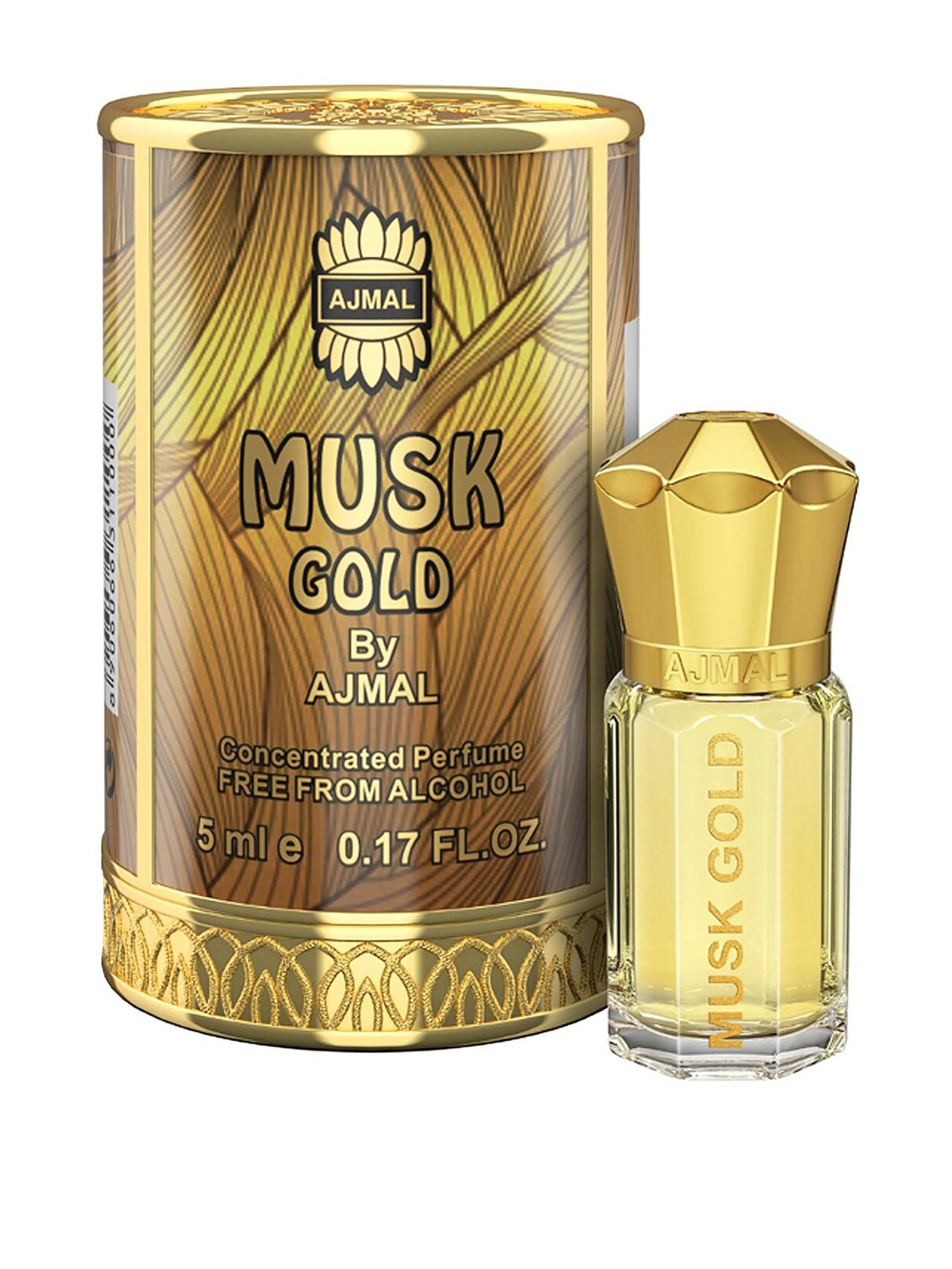 Ajmal Musk Gold Attar Roll-On - 5ml
