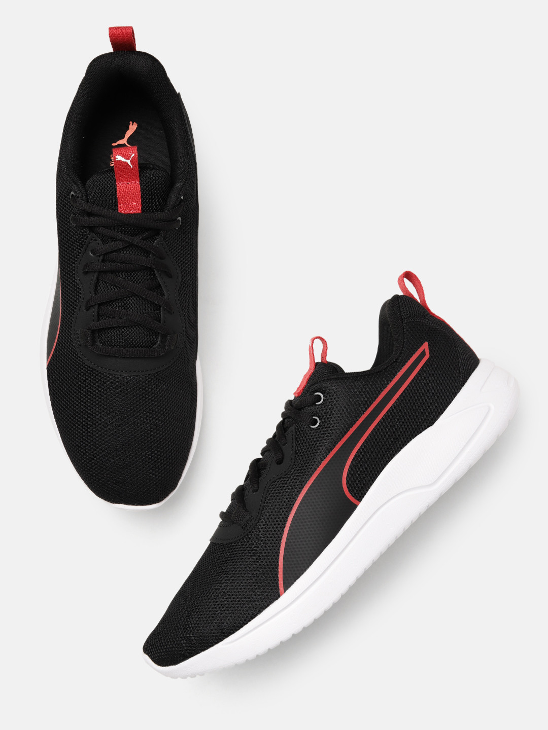 Puma Textured Resolve Modern Weave Road Running Shoes