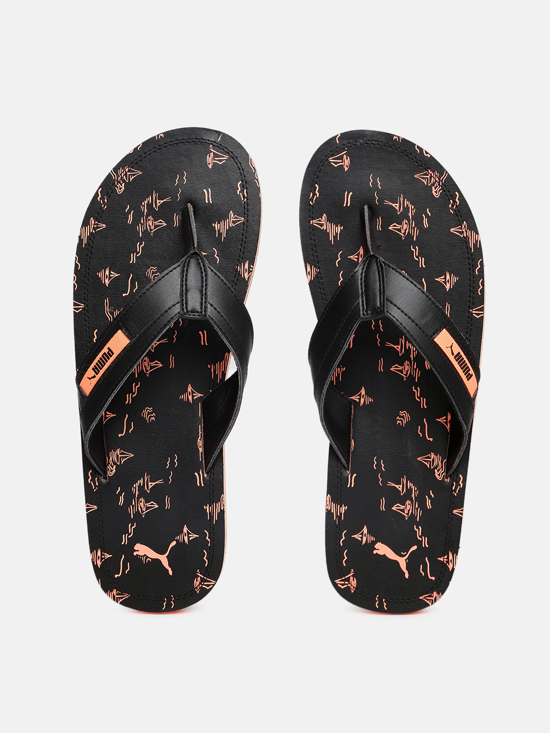 Puma Men Ketava V 3.0 Printed Thong Flip-Flops