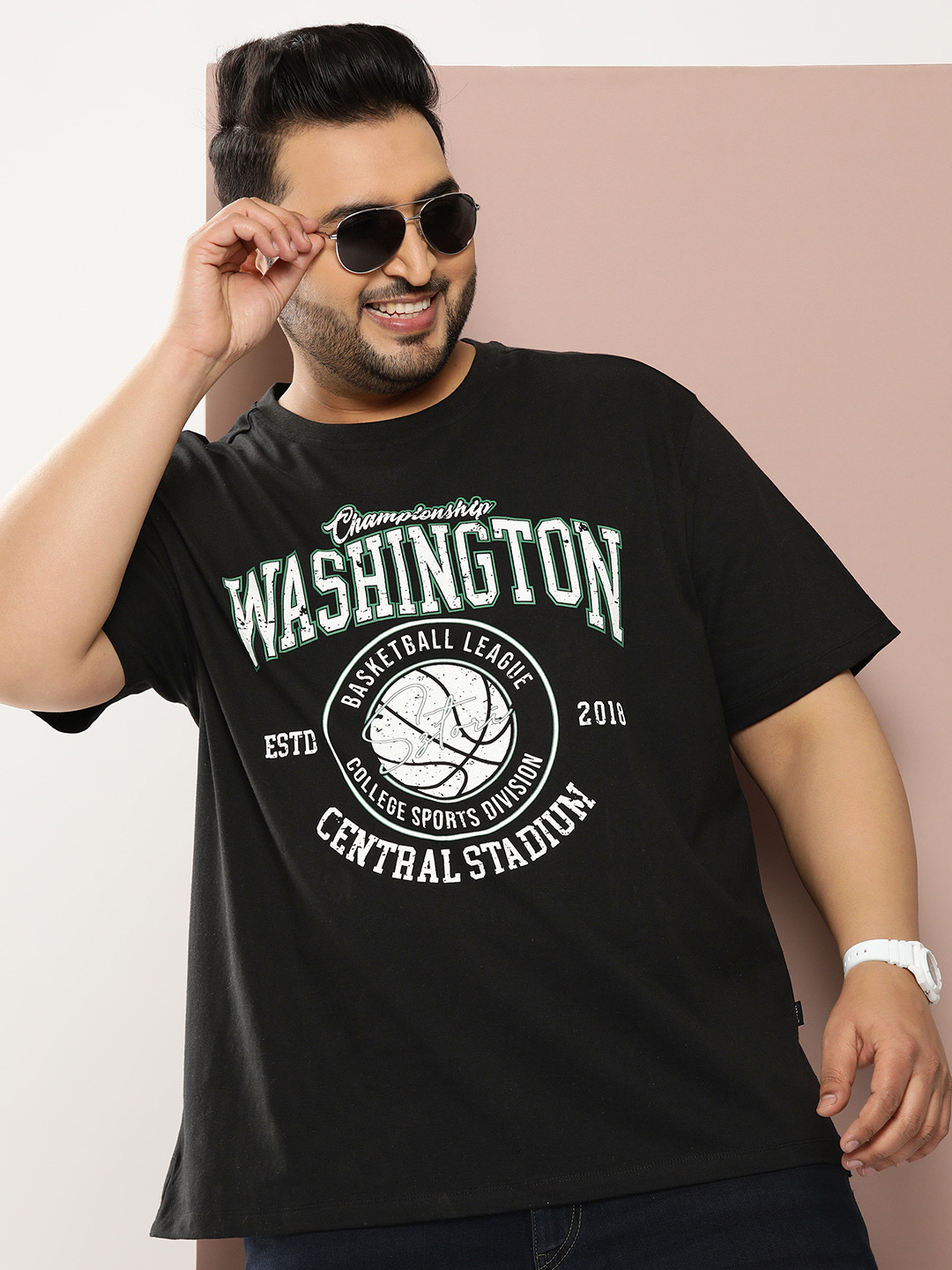 Sztori Men Graphic Printed T-shirt