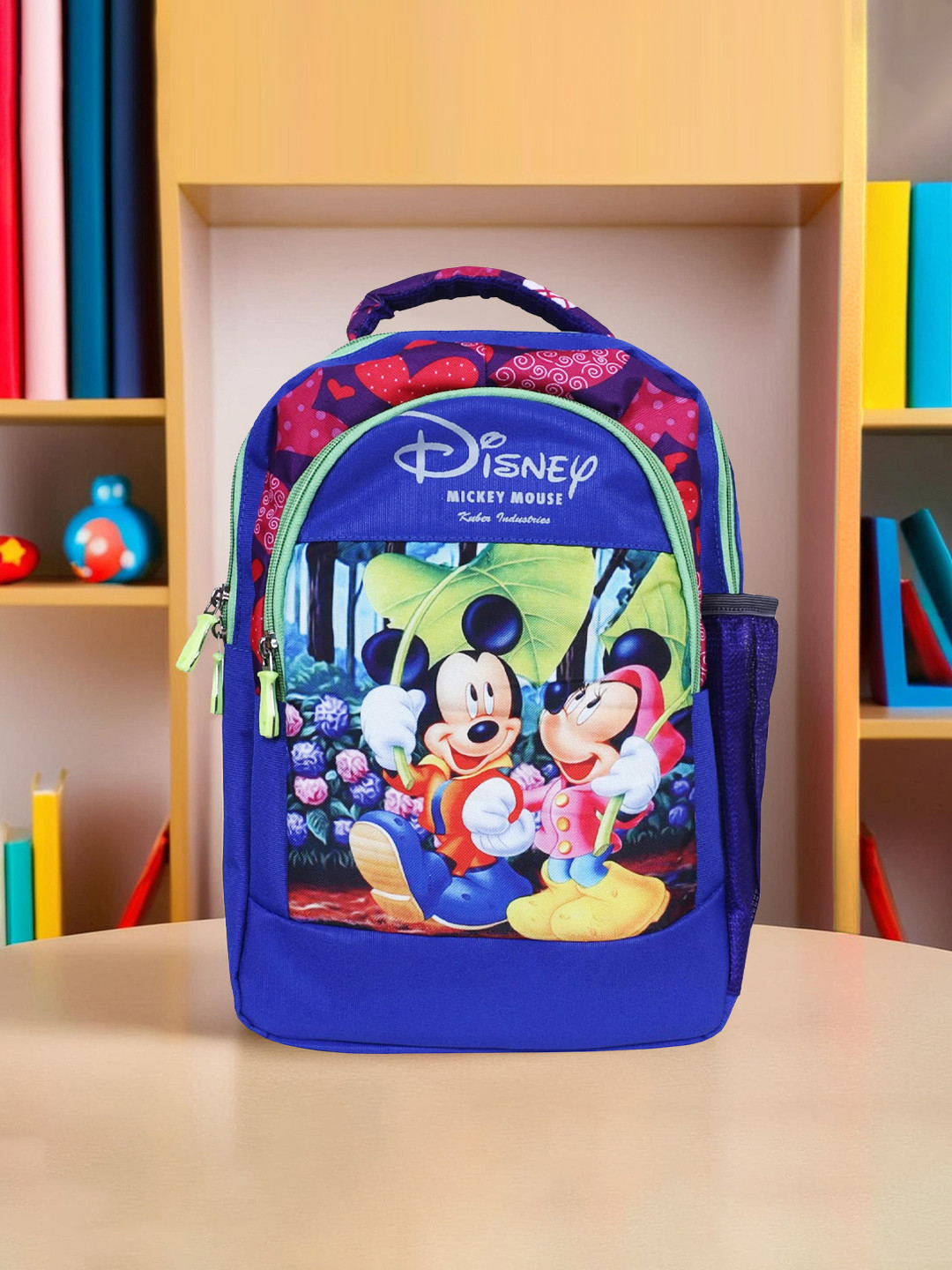 Kuber Industries Kids Disney Mickey Mouse & Minnie School Bags
